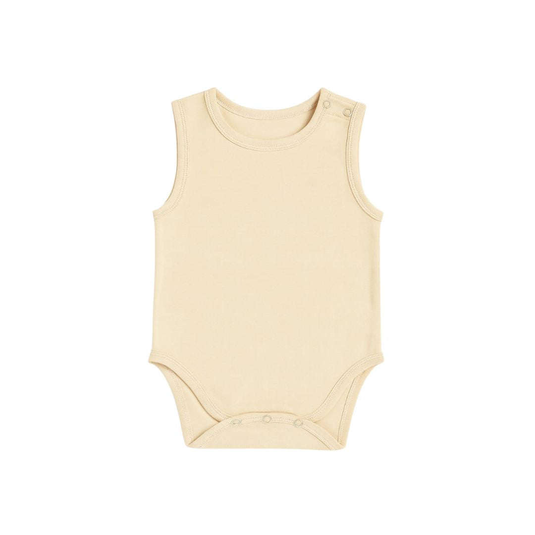 Noa cocoon Giza Cotton Sleeveless Baby Vest - 2 Pack