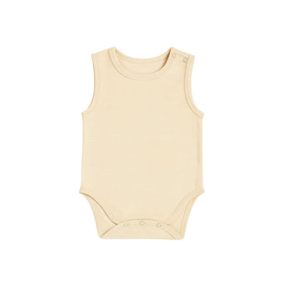 Noa cocoon Giza Cotton Sleeveless Baby Vest - 2 Pack