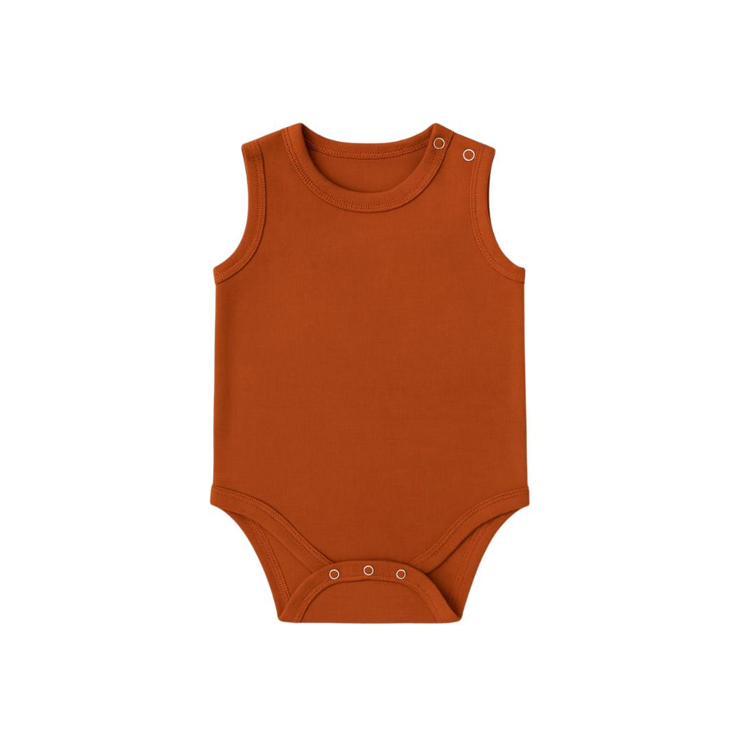 Noa cocoon Giza Cotton Sleeveless Baby Vest - 2 Pack