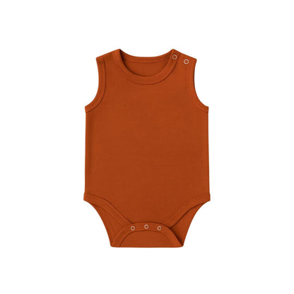 Noa cocoon Giza Cotton Sleeveless Baby Vest - 2 Pack