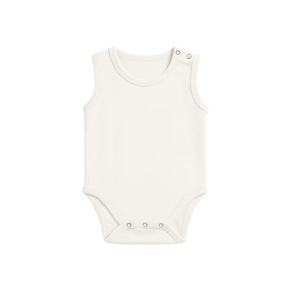 Noa cocoon Giza Cotton Sleeveless Baby Vest - 2 Pack