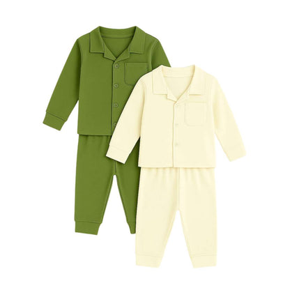 Noa Cocoon Long Sleeve Loungewear Set - 2 Pack