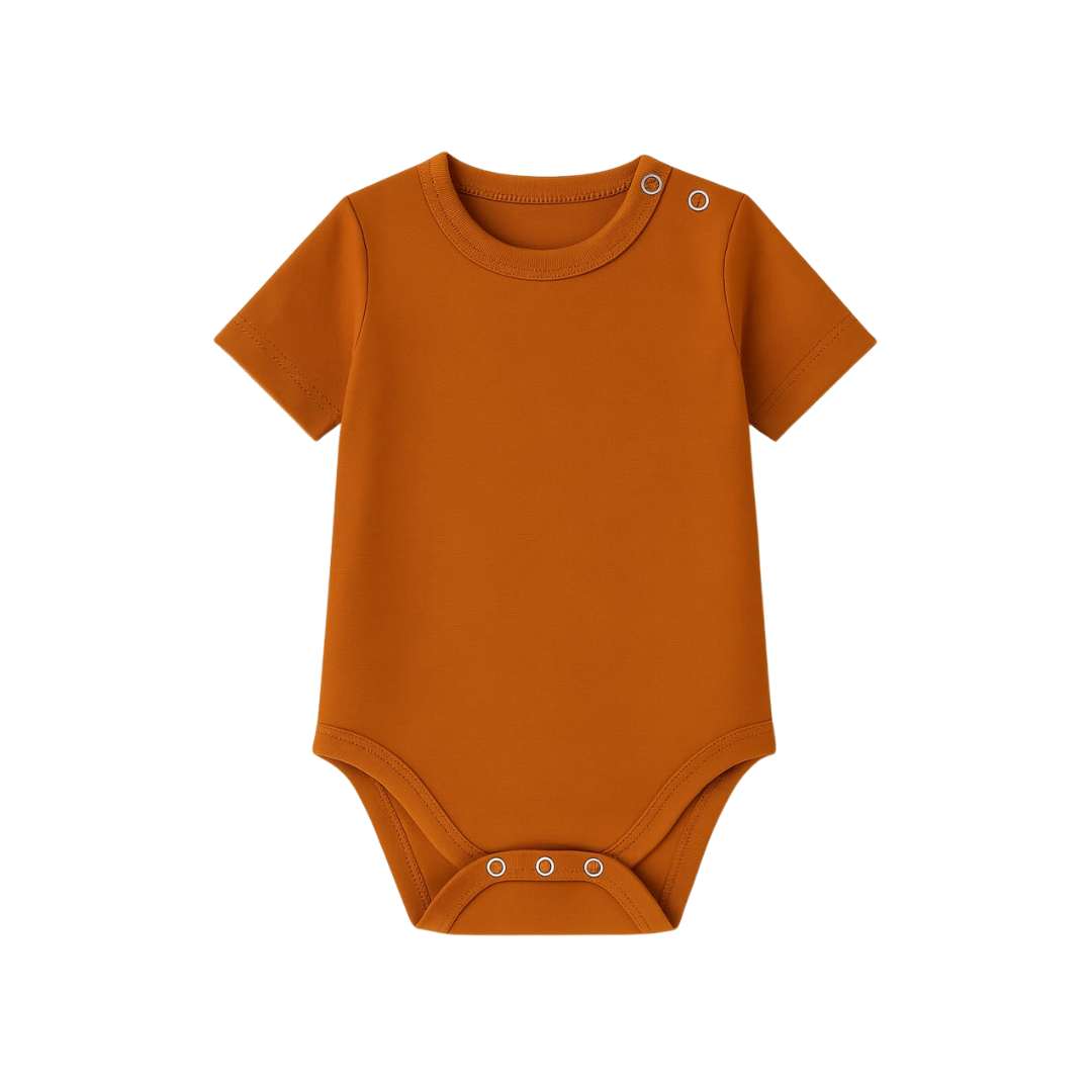Noa Cocoon Giza Cotton Short Sleeve Baby Vest - 2 pack