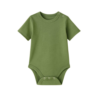 Noa Cocoon Giza Cotton Short Sleeve Baby Vest - 2 pack