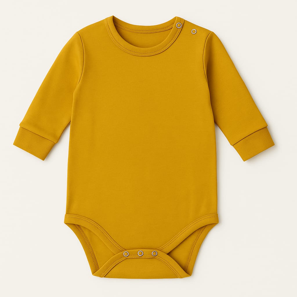 Noa Cocoon Egyptian Giza Cotton Long Sleeve Baby Vest - 2 pack