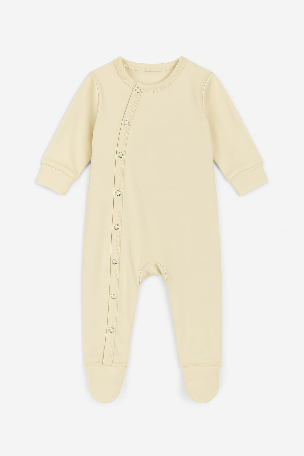 Noa Cocoon Egyptian Giza Cotton Onesie - Natural Cream