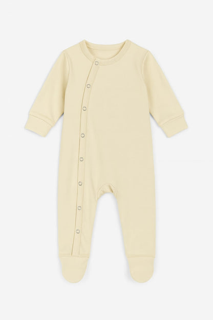 Noa Cocoon Egyptian Giza Cotton Onesie - Natural Cream