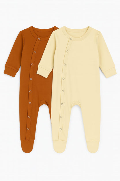 Noa cocoon Egyptian Giza Onesie - 2 pack