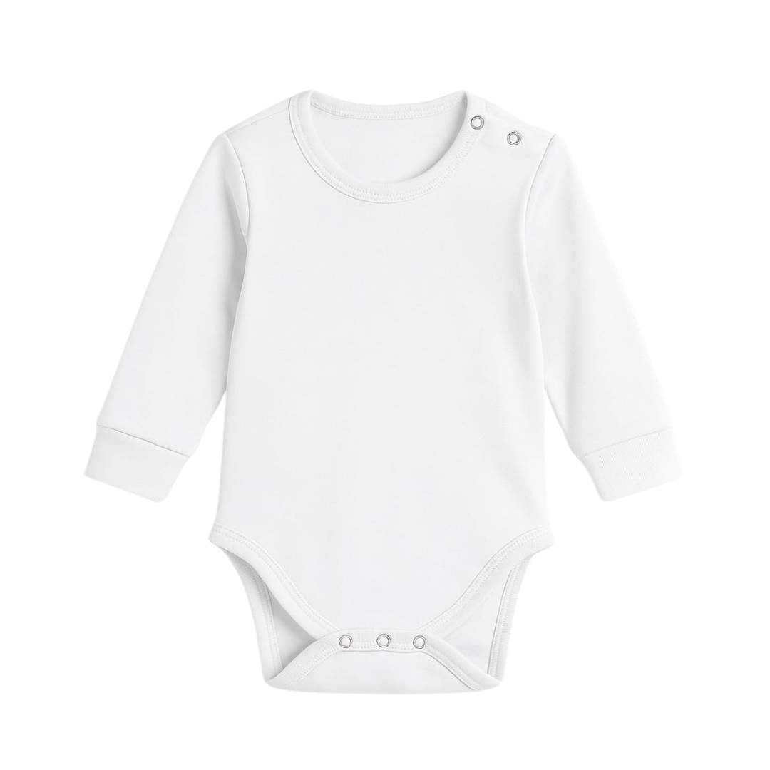 Noa Cocoon Egyptian Giza Cotton Long Sleeve Baby Vest - 2 pack