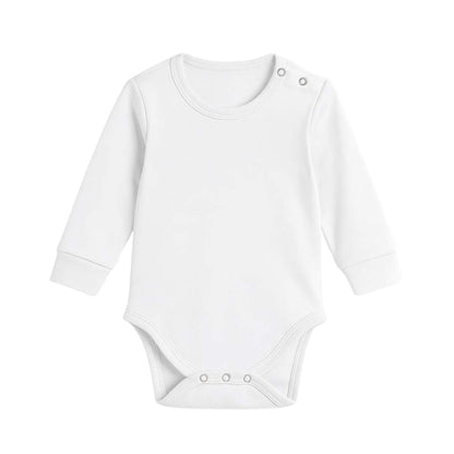 Noa Cocoon Egyptian Giza Cotton Long Sleeve Baby Vest - 2 pack
